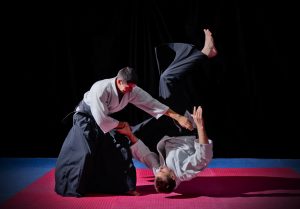 two aikido practitioners